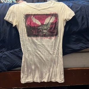 White American Eagle Tee